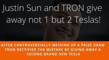 Justin-Sun-and-TRON-give-away-not-1-but-2-Teslas